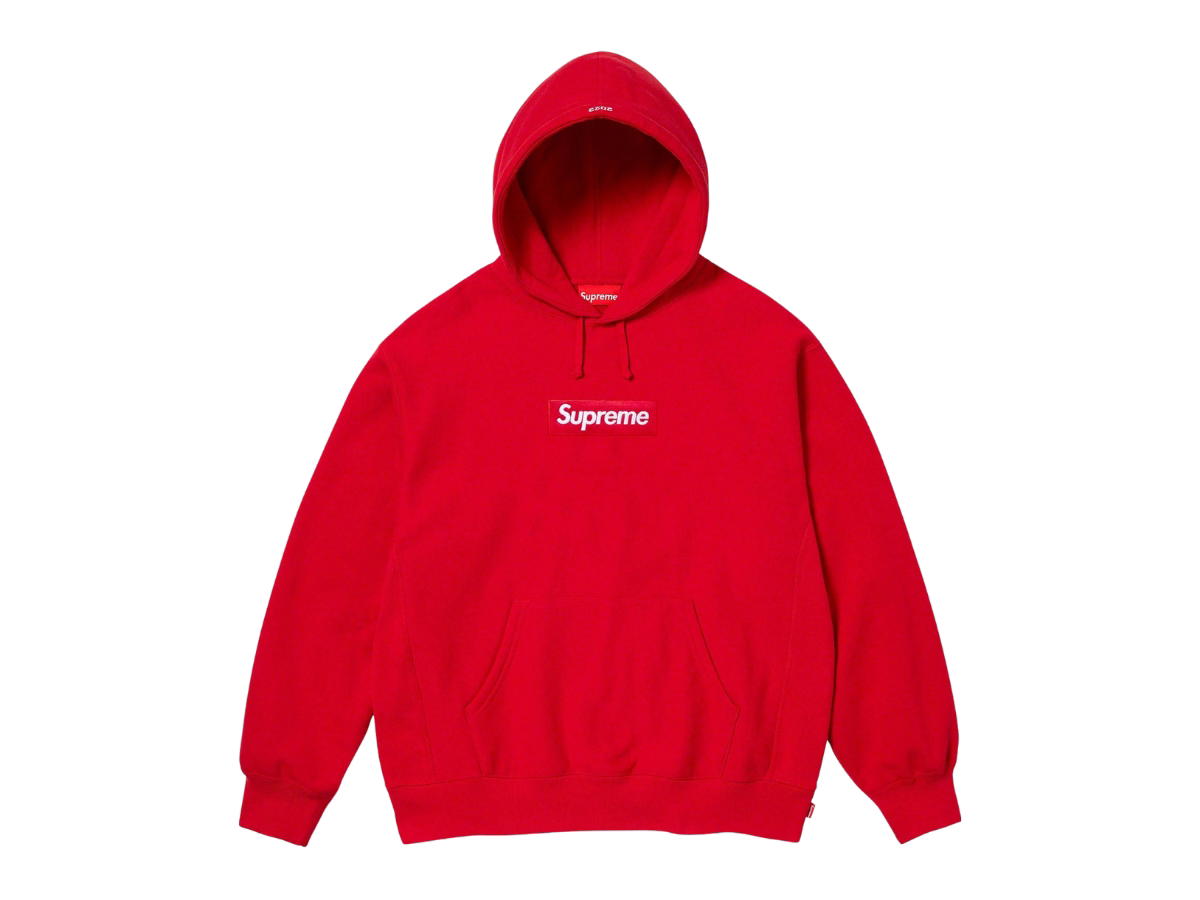 Supreme Supreme Box Logo Hooded Sweatshirt Red (FW23)