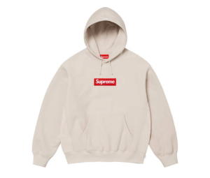 Buy Supreme Box Logo Hooded Sweatshirt Stone (FW24) at Sasom – Authentic and Ready to Ship
