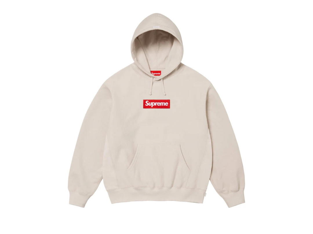 Supreme Supreme Box Logo Hooded Sweatshirt Stone (FW24)