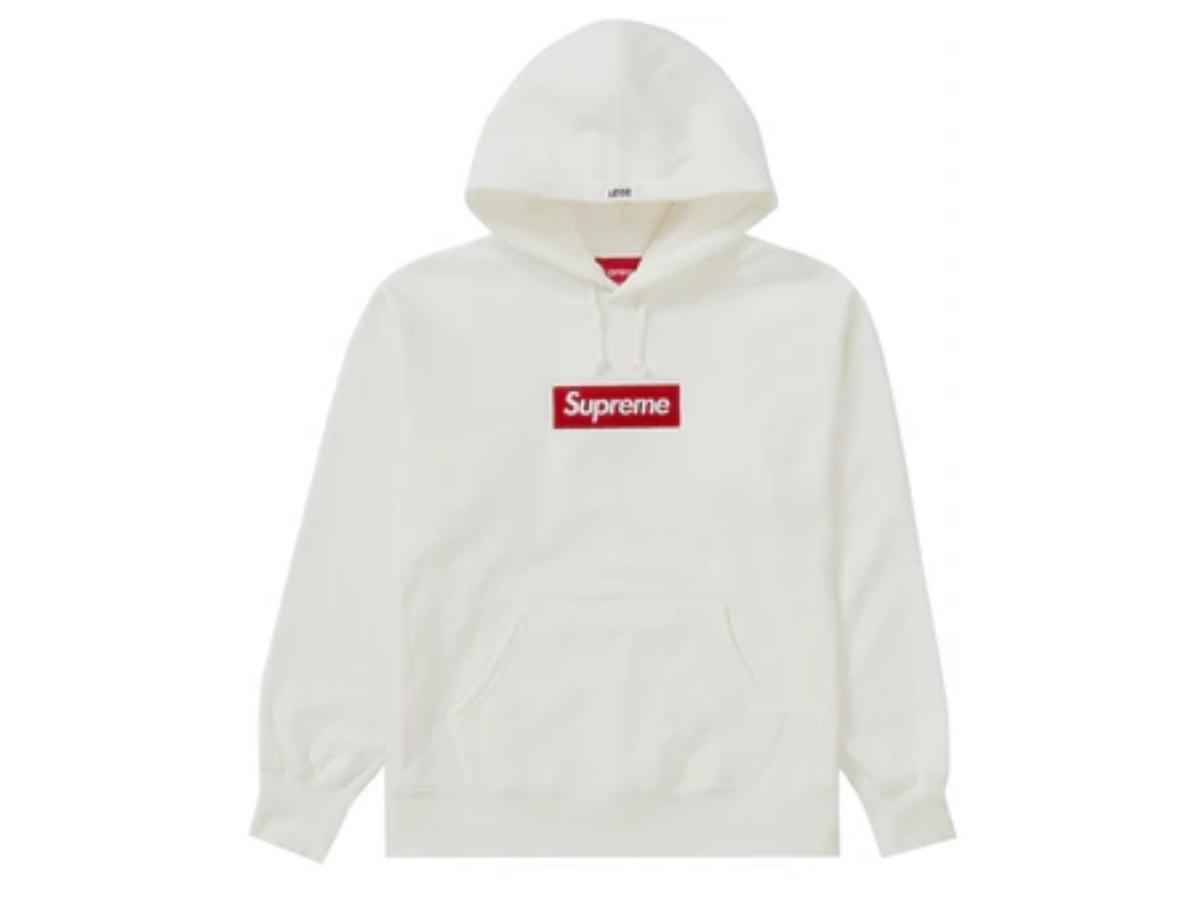 Supreme Supreme Box Logo Hooded Sweatshirt White (FW21)
