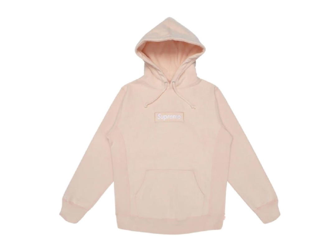 Supreme Supreme Box Logo Hoodie Peach