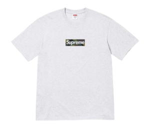 Buy Supreme Box Logo Tee Ash Grey (FW23) at Sasom – Authentic and Ready to Ship