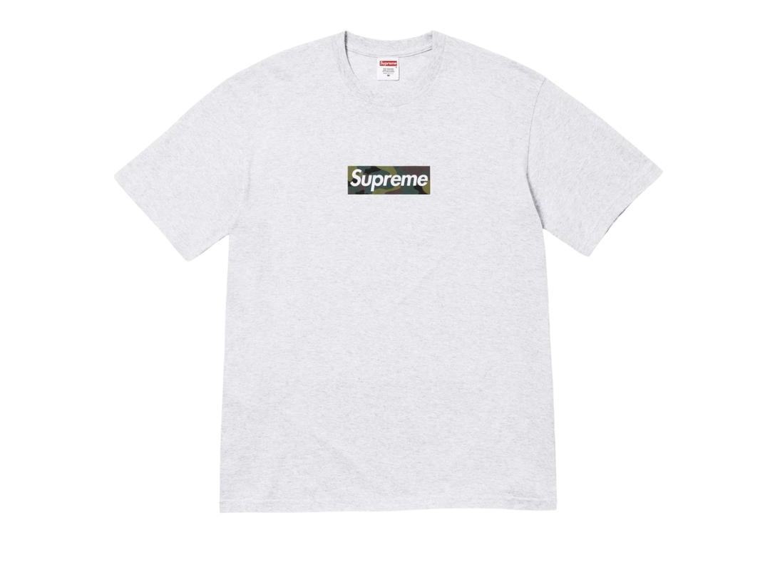 Supreme Supreme Box Logo Tee Ash Grey (FW23)
