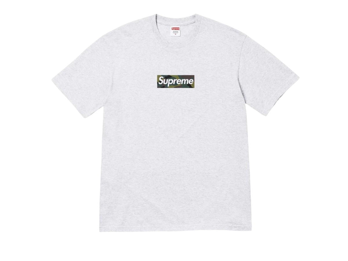 Supreme Supreme Box Logo Tee Ash Grey (FW23)