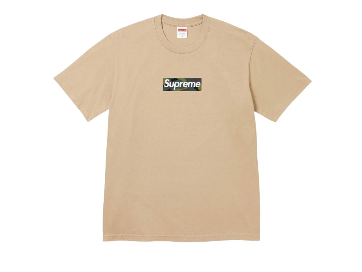 Supreme Supreme Box Logo Tee Khaki (FW23)