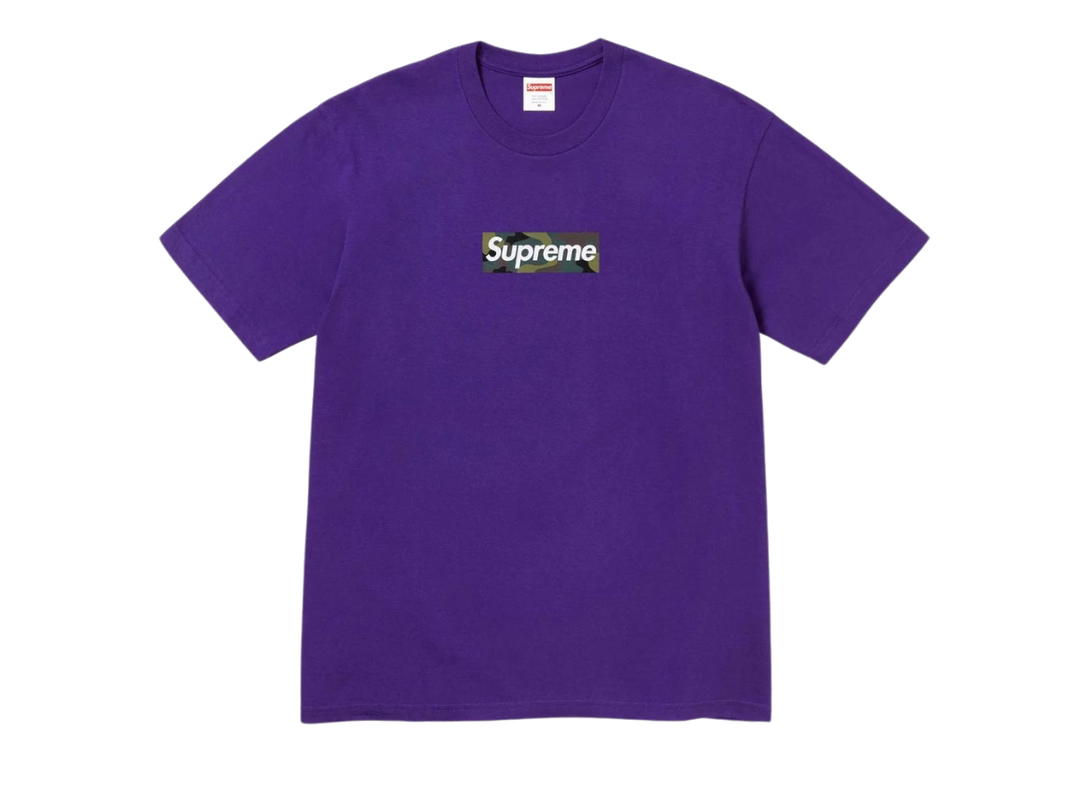 Supreme Supreme Box Logo Tee Purple (FW23)
