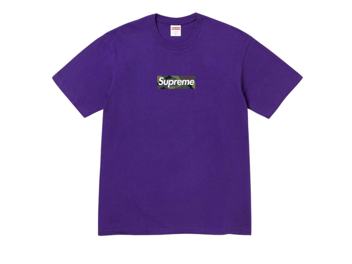 Supreme Supreme Box Logo Tee Purple (FW23)