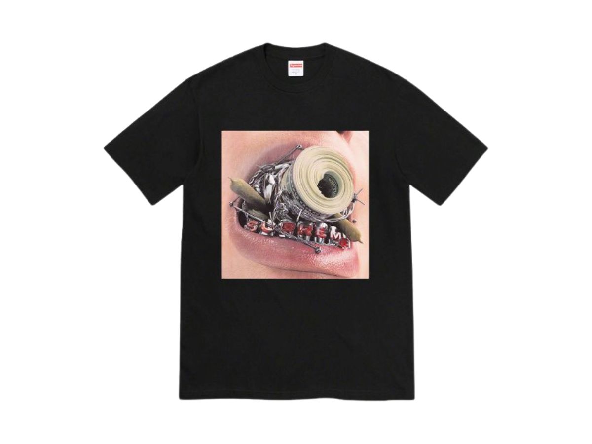 Supreme Supreme Braces Tee Black