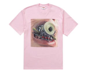Buy Supreme Braces Tee Light Pink at Sasom – Authentic and Ready to Ship