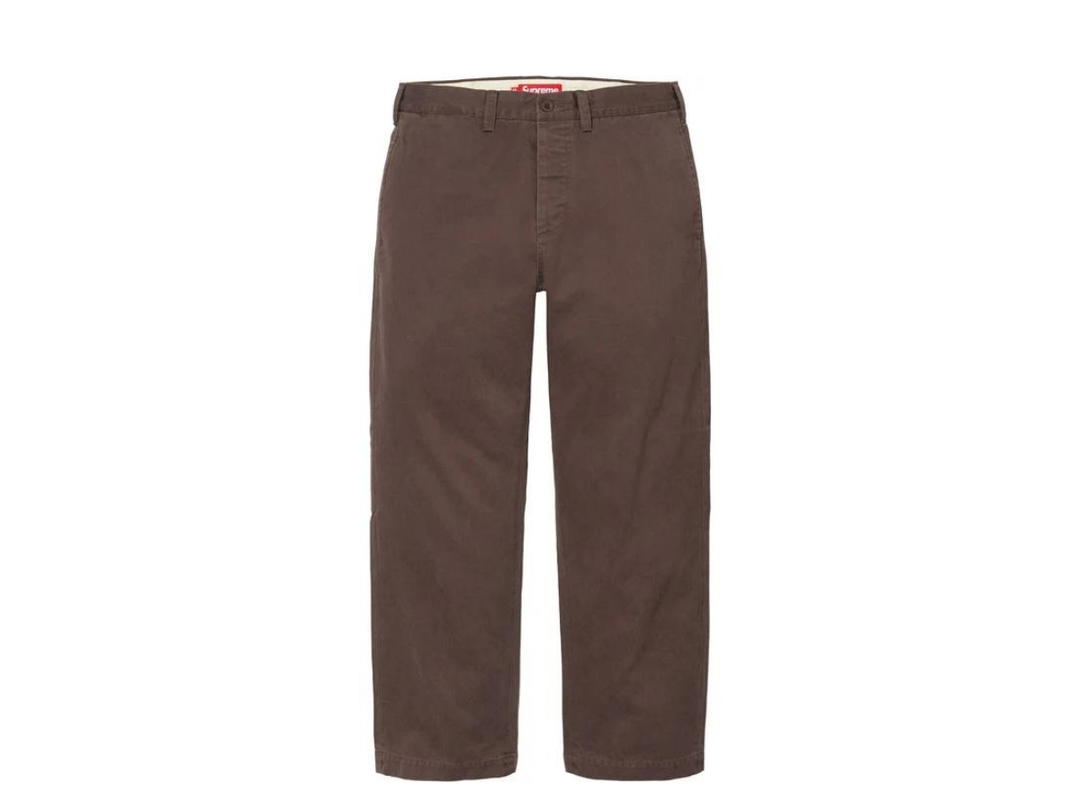 Supreme Supreme Chino Pant Brown (FW24)