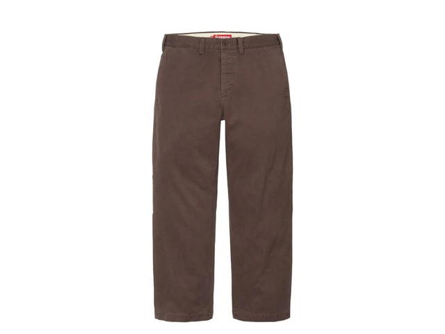 Supreme Supreme Chino Pant Brown (FW24) - view 1