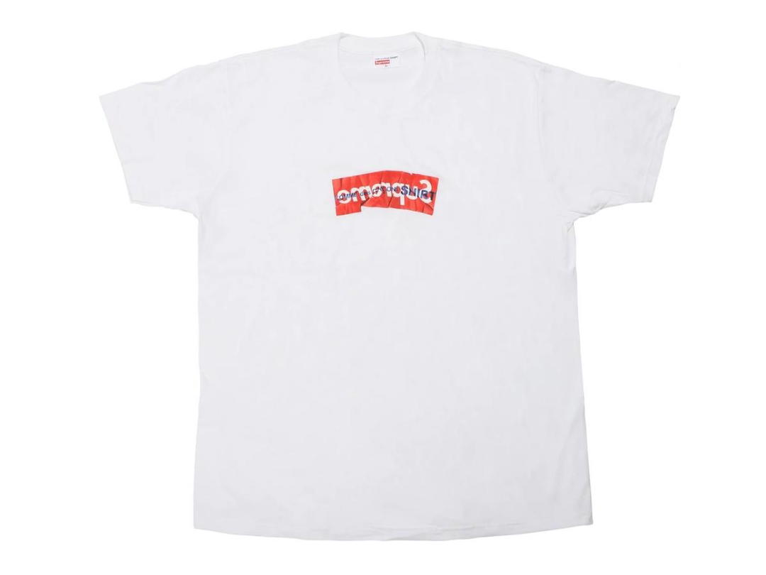 Supreme Supreme Comme Des Garcons Shirt Box Logo Tee White