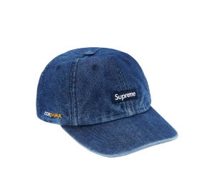 Buy Supreme Cordura Denim Small Box 6-Panel Blue (SS24) at Sasom – Authentic and Ready to Ship