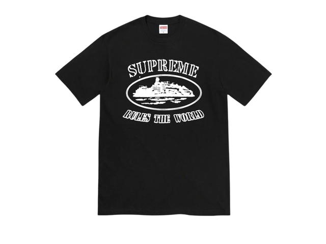 Supreme Supreme Corteiz Rules The World Tee Black - view 1