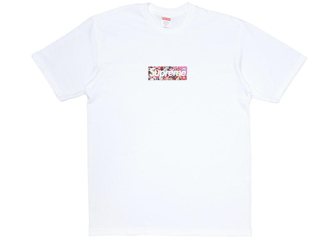 Supreme Supreme Takashi Murakami COVID-19 Relief Box Logo Tee White