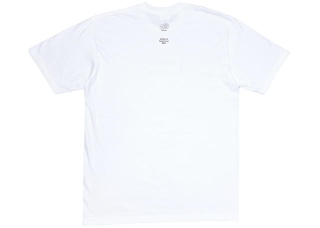 Supreme Supreme Takashi Murakami COVID-19 Relief Box Logo Tee White - view 2