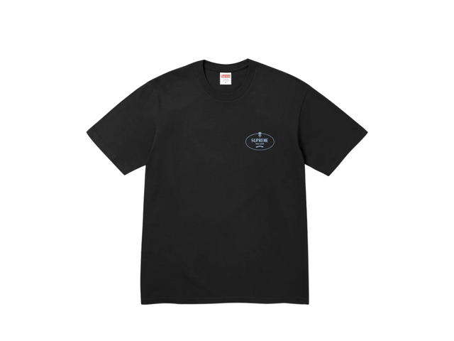 Supreme Supreme Crest Tee Black (FW24) - view 2