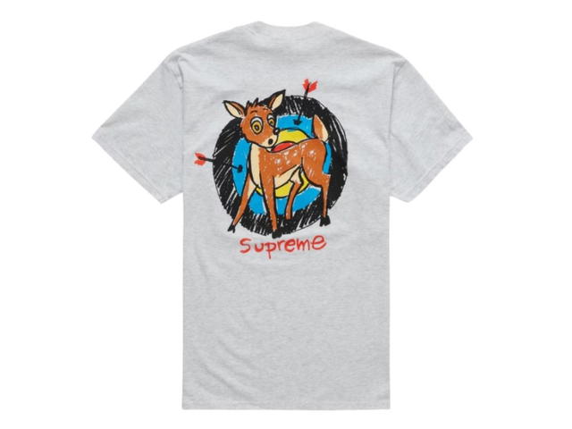 Supreme Supreme Deer Tee Ash Grey - view 1