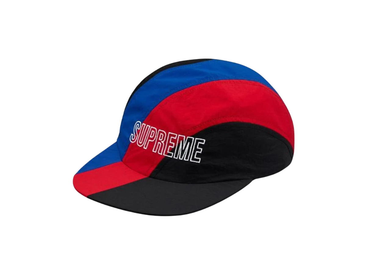 Supreme Supreme Diagonal Stripe Nylon Hat Red