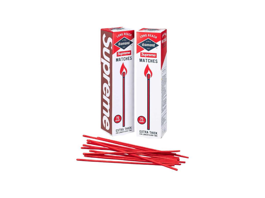 Supreme Supreme Diamond Matches Red (Pack Of 75)