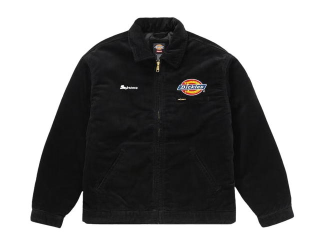 Supreme Supreme Dickies Corduroy Work Jacket Black - view 1