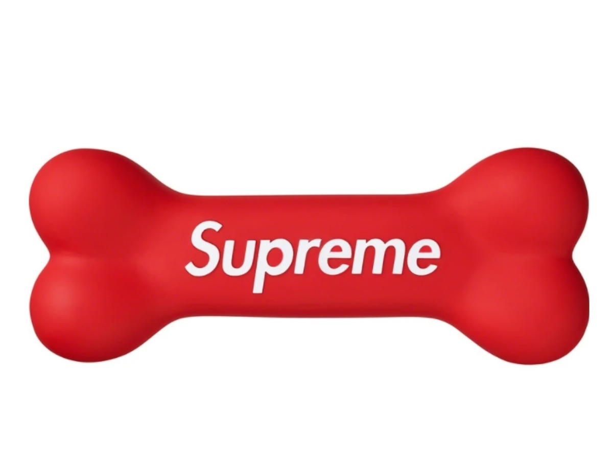 Supreme Supreme Dog Bone Red