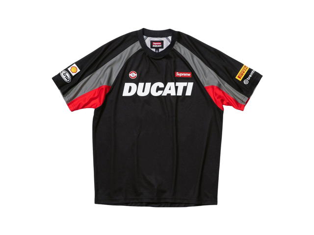 Supreme Supreme Ducati Soccer Jersey Black - view 2