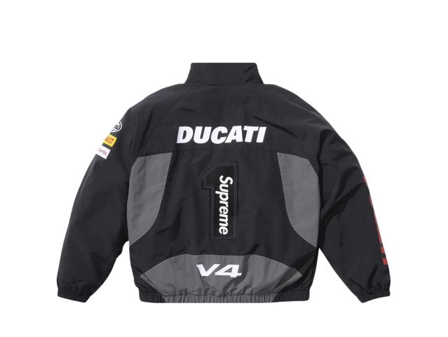 Supreme Supreme Ducati Track Jacket Black - view 2