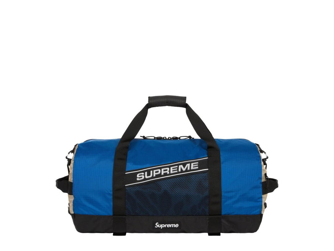 Supreme Supreme Duffle Bag Blue FW23