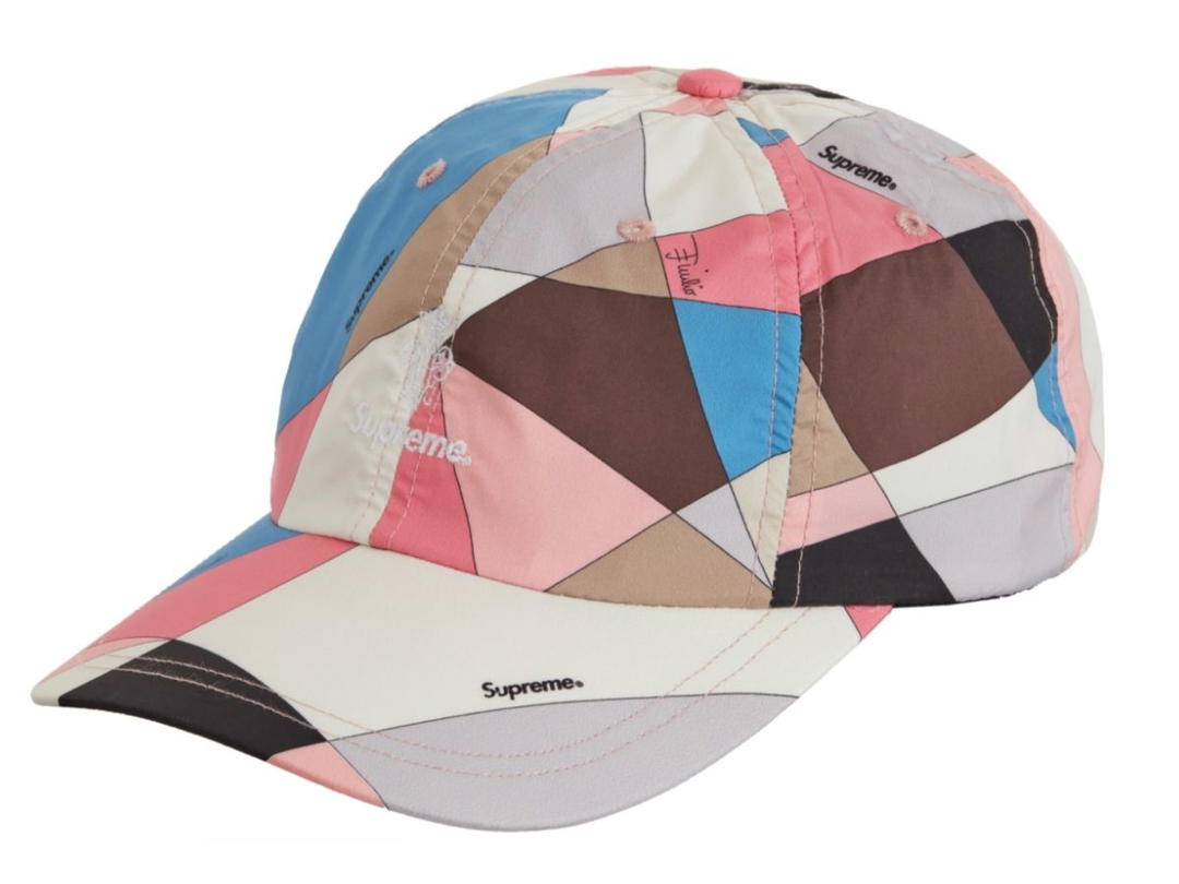 Supreme Supreme Emilio Pucci 6-Panel Dusty Pink