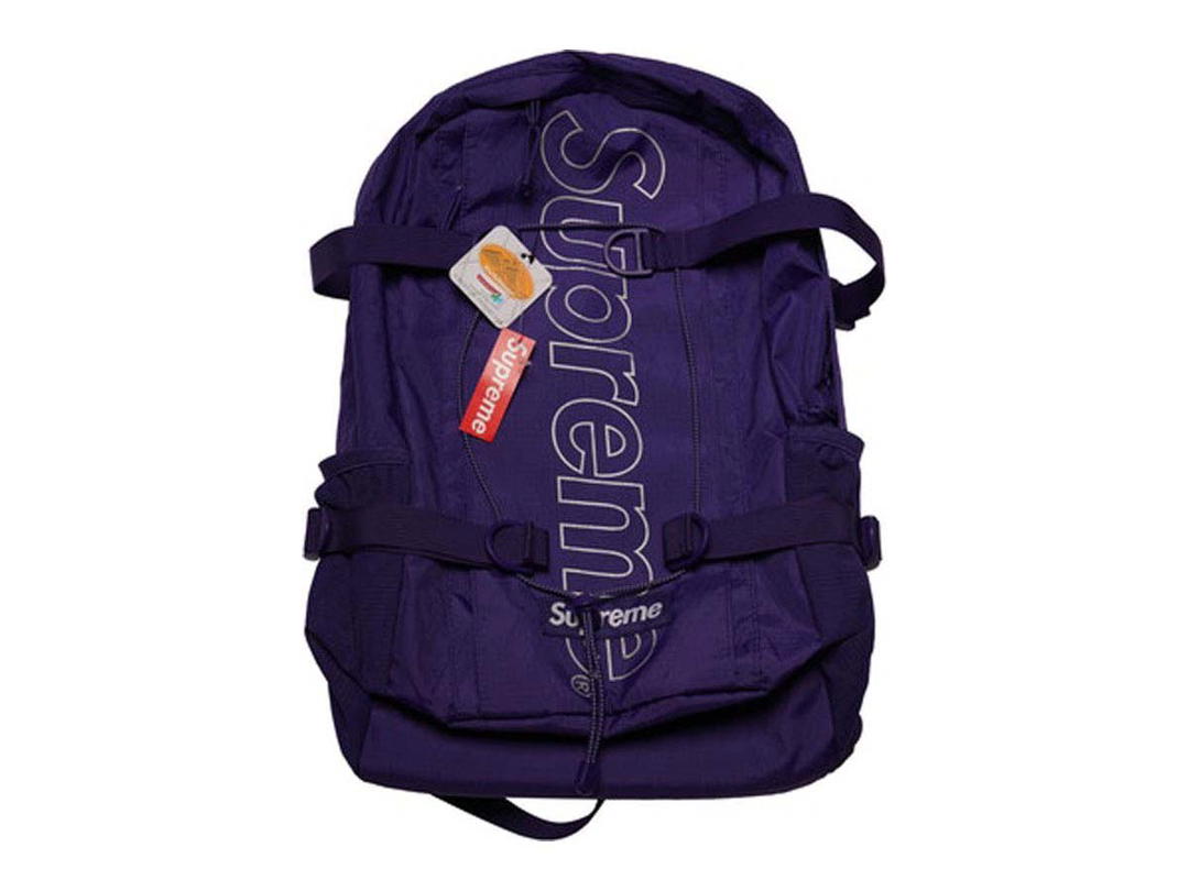 Supreme Supreme FW18 Backpack Purple