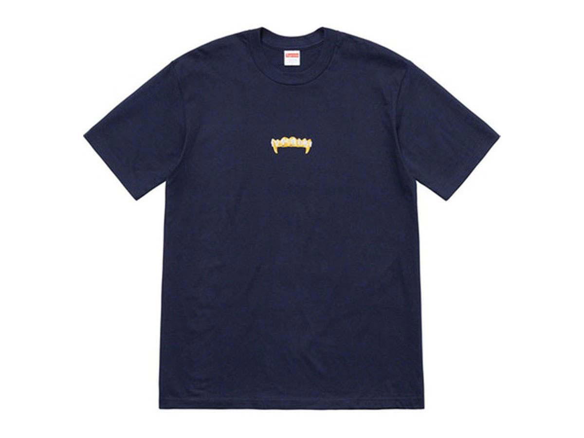 Supreme Supreme Fronts Tee Navy