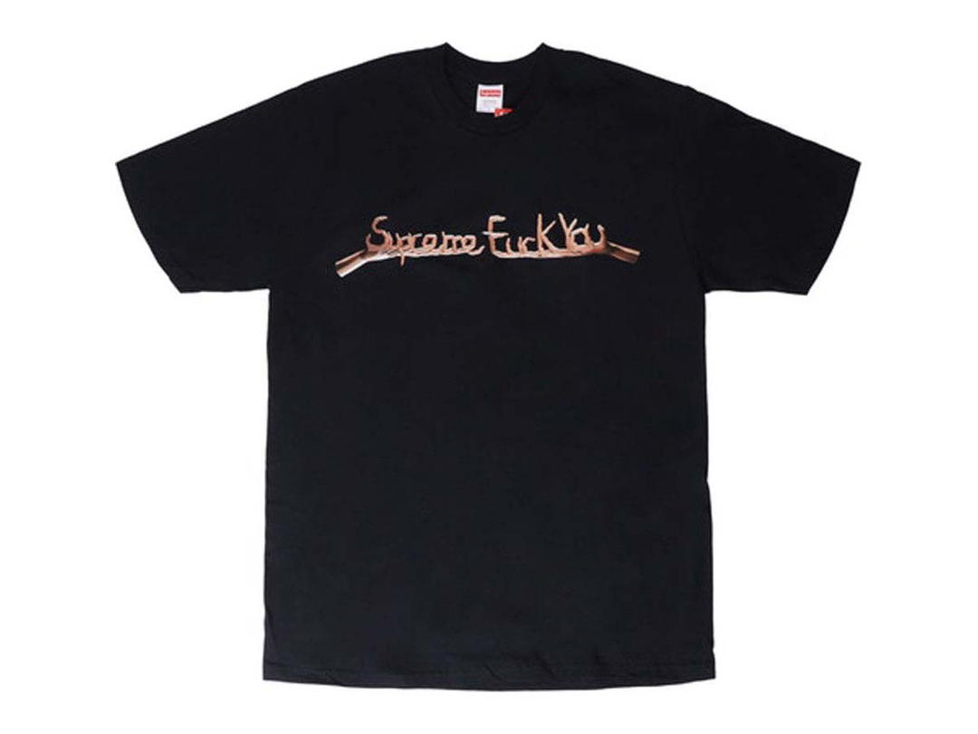 Supreme Supreme Fuck You Tee Black