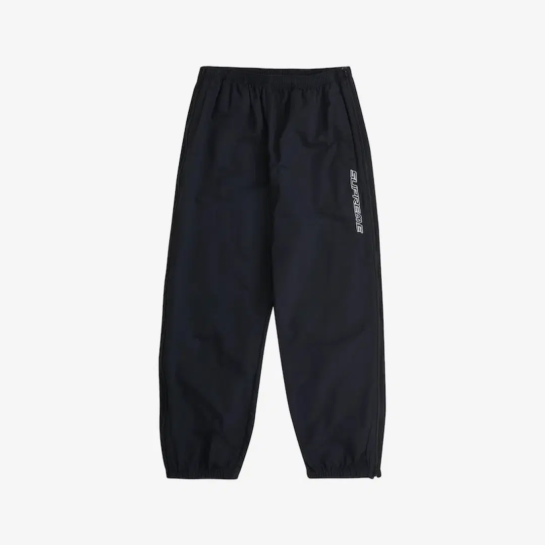 Supreme Supreme Full Zip Baggy Warm Up Pants Black - 23SS