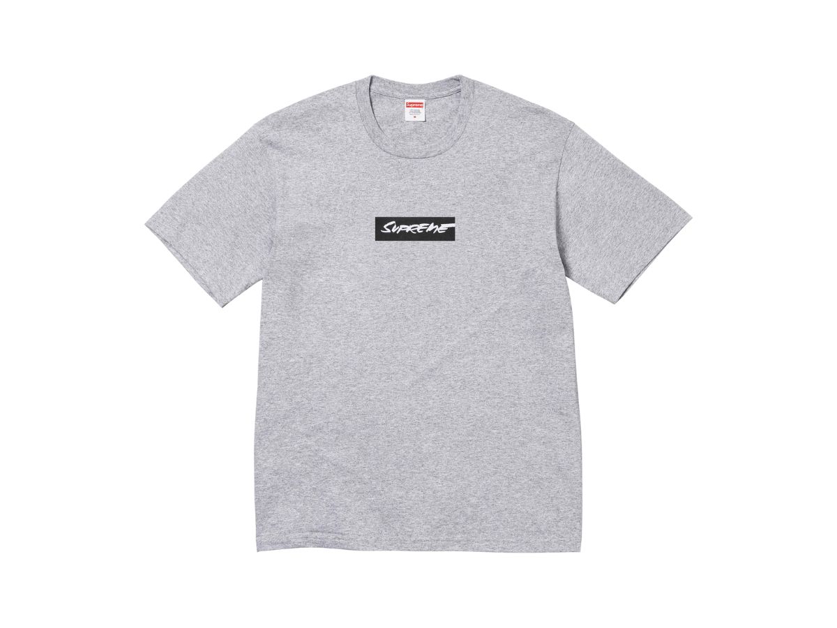Supreme Supreme Futura Box Logo Tee Heather Grey (SS24)