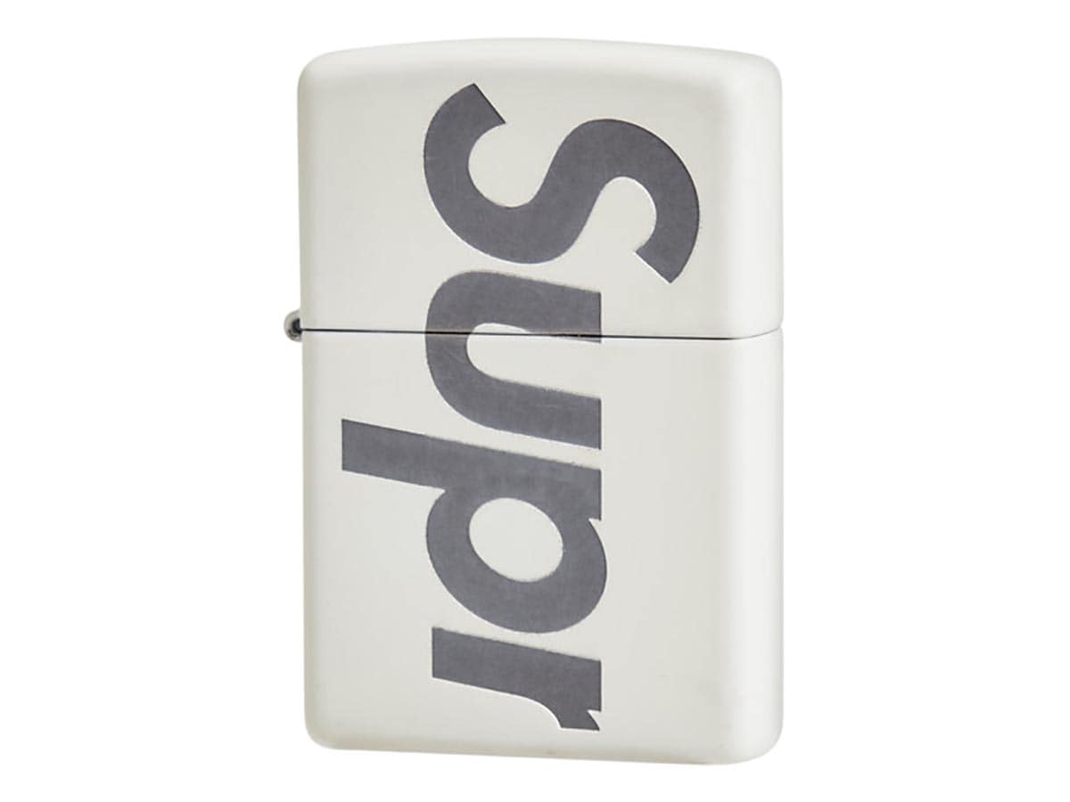 Supreme Supreme Glow In The Dark Zippo White