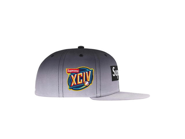 Supreme Supreme Gradient Box Logo New Era Cap Black - view 2
