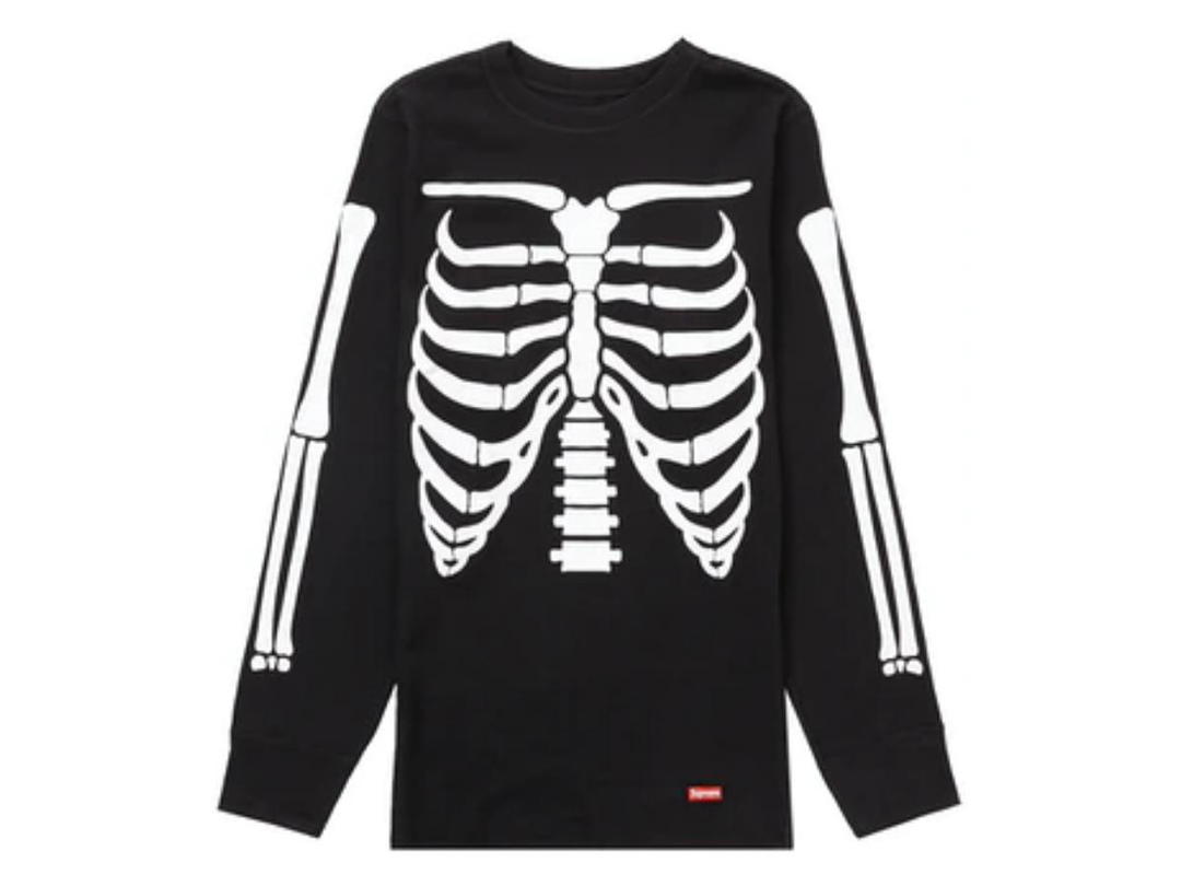 Supreme Supreme Hanes Bones Thermal Crew (1 Pack) Black