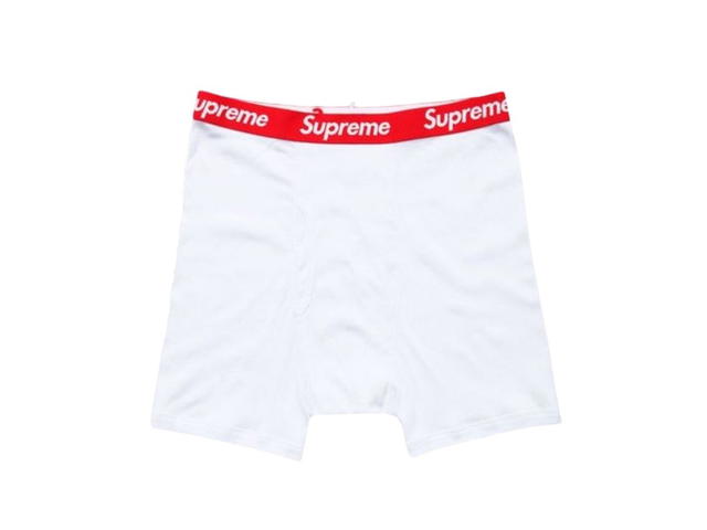 Supreme Supreme Hanes Boxer Briefs White (4 Pack) - view 2