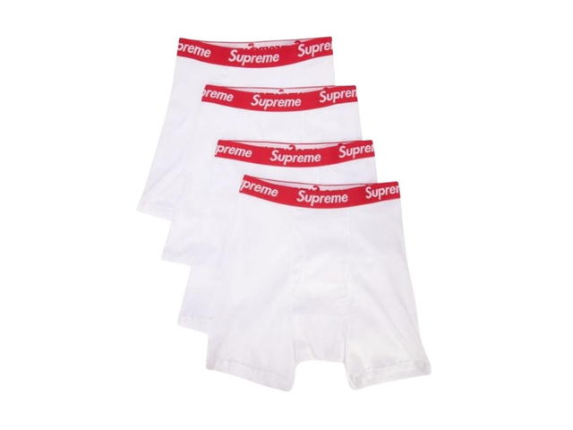 Supreme Supreme Hanes Boxer Briefs White (4 Pack) - view 3