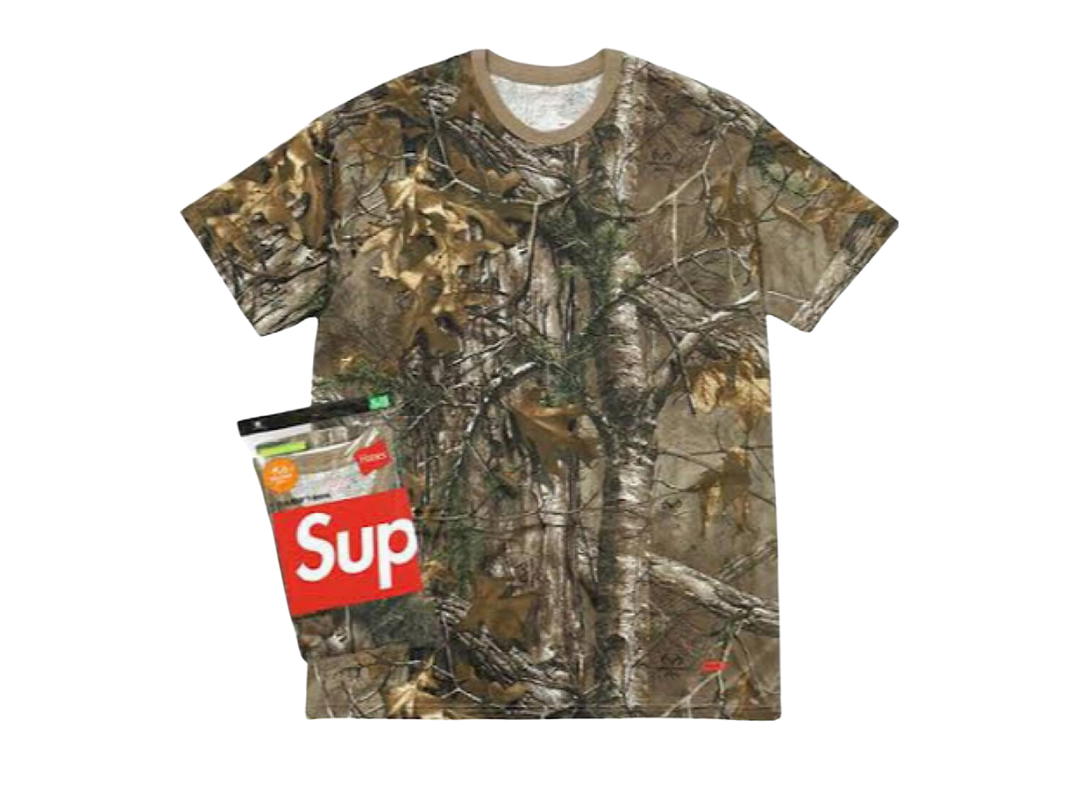 Supreme Supreme Hanes Realtree Tagless Tee Realtree