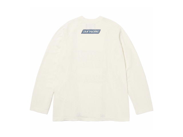 Supreme Supreme Hysteric Glamour Mesh L/S Top White (FW24) - view 2