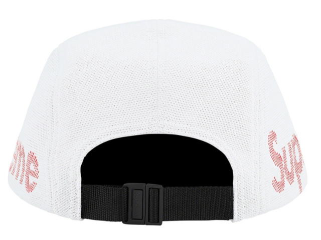 Supreme Supreme Jacquard Pique Camp Cap White - view 3
