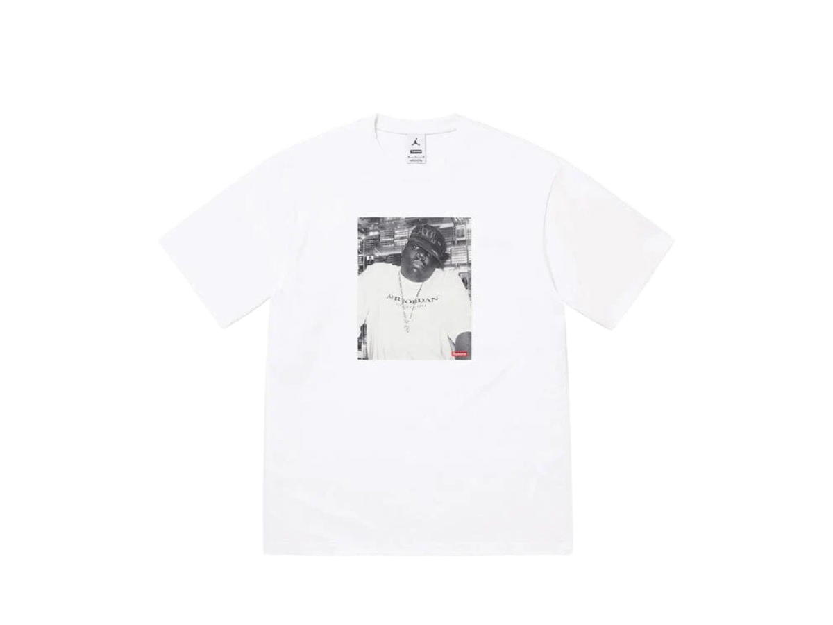Supreme Supreme Jordan Biggie S/S Top White
