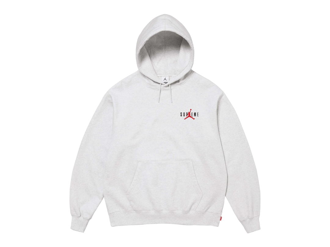 Supreme Supreme Jordan Hooded Sweatshirt Ash Grey (FW24)