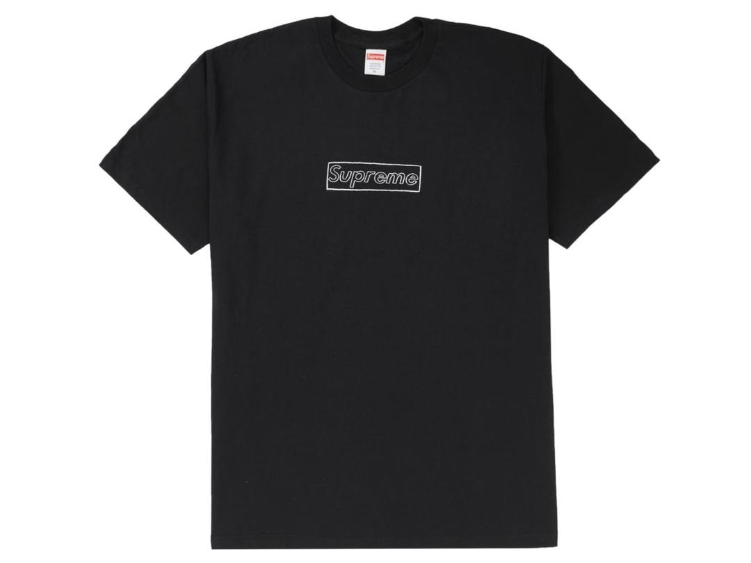 Supreme Supreme KAWS Chalk Logo Tee Black