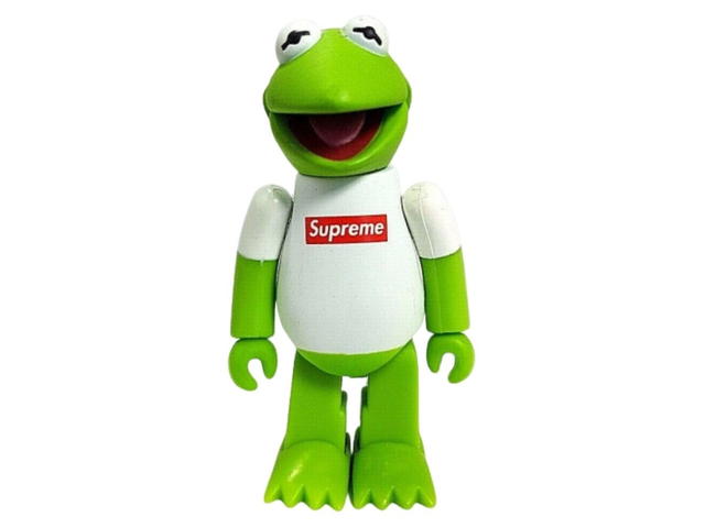 Supreme Supreme Kermit the Frog toy Kubrick BoxLogo Muppets 2008 - view 1