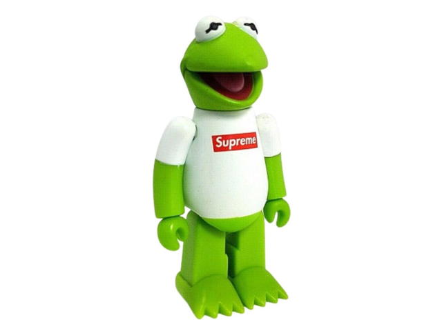 Supreme Supreme Kermit the Frog toy Kubrick BoxLogo Muppets 2008 - view 2