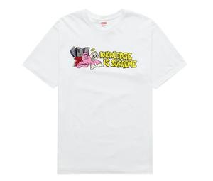 Buy Supreme Knowledge Tee White at Sasom – Authentic and Ready to Ship