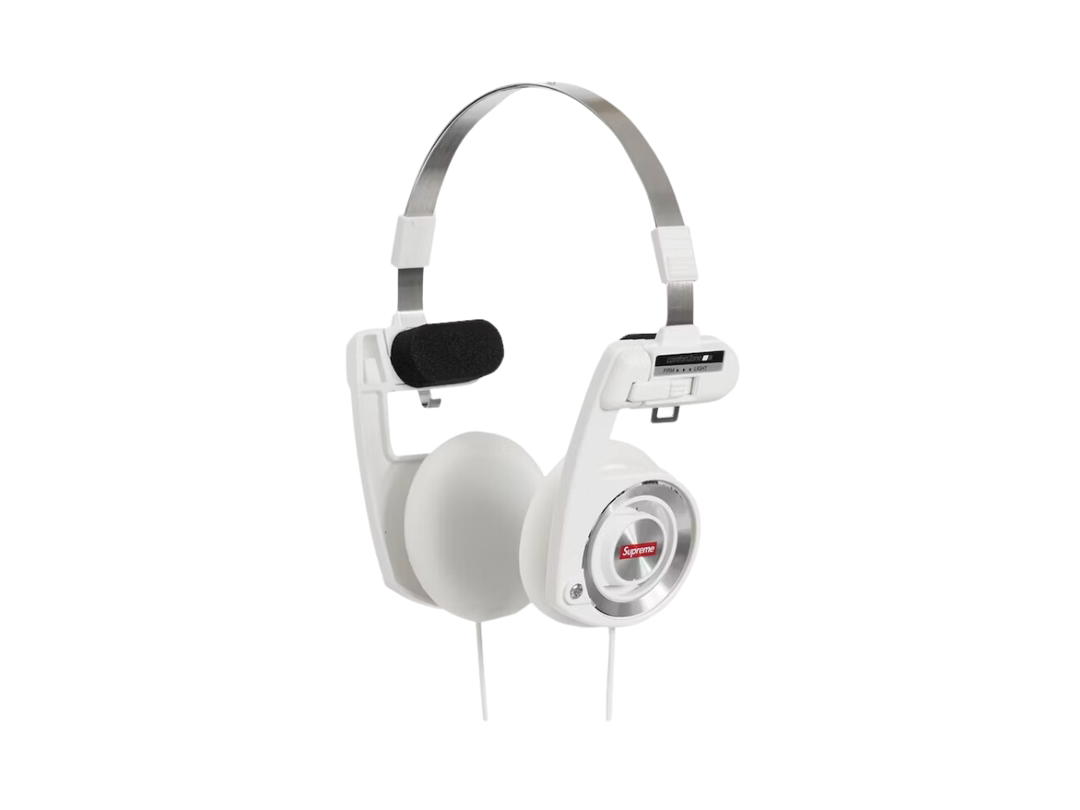 Supreme Supreme Koss PortaPro Headphones White